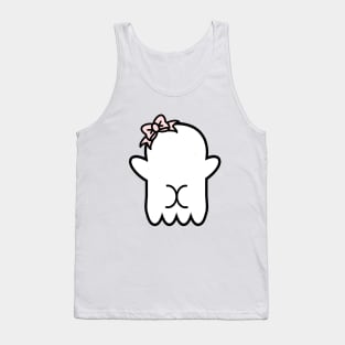 Cute Ghost With A Butt Tank Top